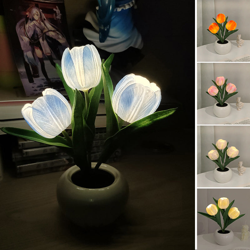 TulipGlow – LED Flower Night Light Table Lamp