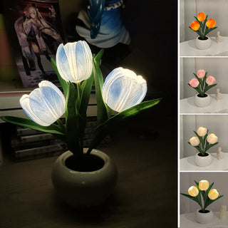 TulipGlow – LED Flower Night Light Table Lamp