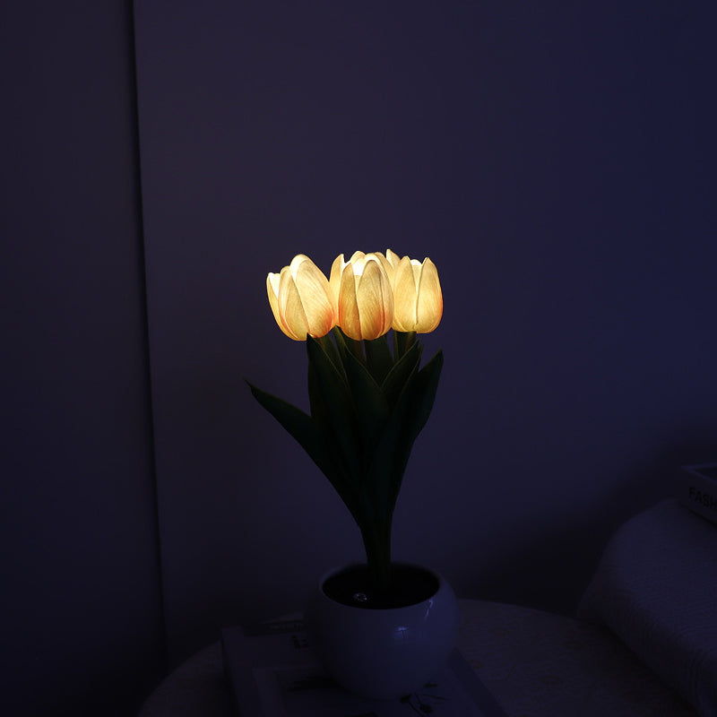 TulipGlow – LED Flower Night Light Table Lamp