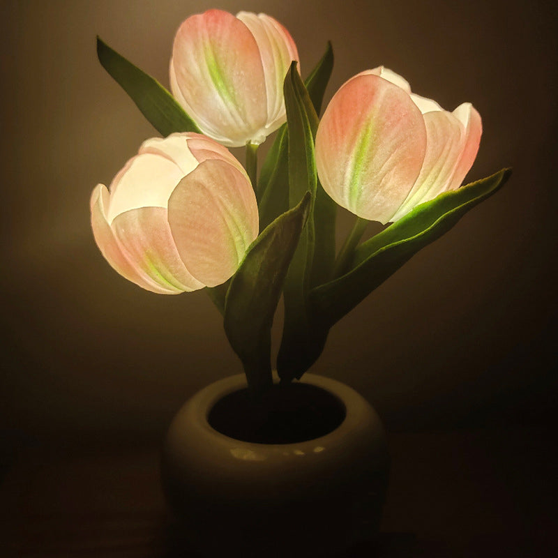 TulipGlow – LED Flower Night Light Table Lamp