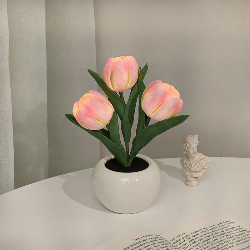 TulipGlow – LED Flower Night Light Table Lamp
