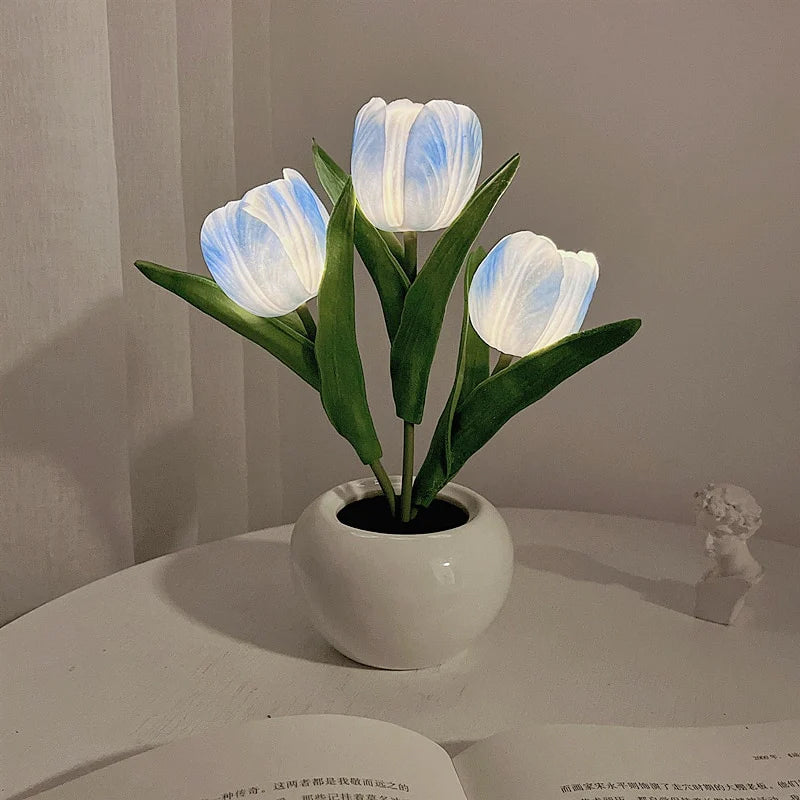 TulipGlow – LED Flower Night Light Table Lamp