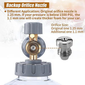 FoamRush – High-Pressure Foam Cannon for Quick Car Wash