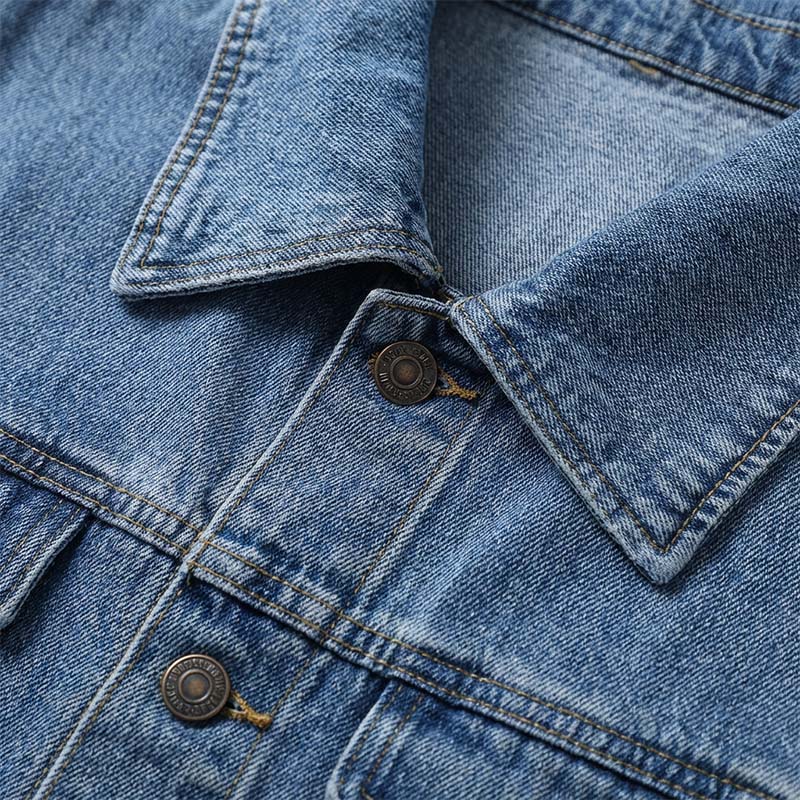 StreetEase | Button‑Up Classic Denim Coat