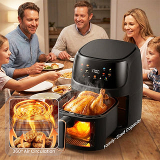 AeroChef – Premium Window Display Air Fryer