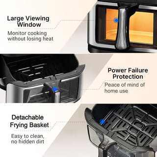 AeroChef – Premium Window Display Air Fryer