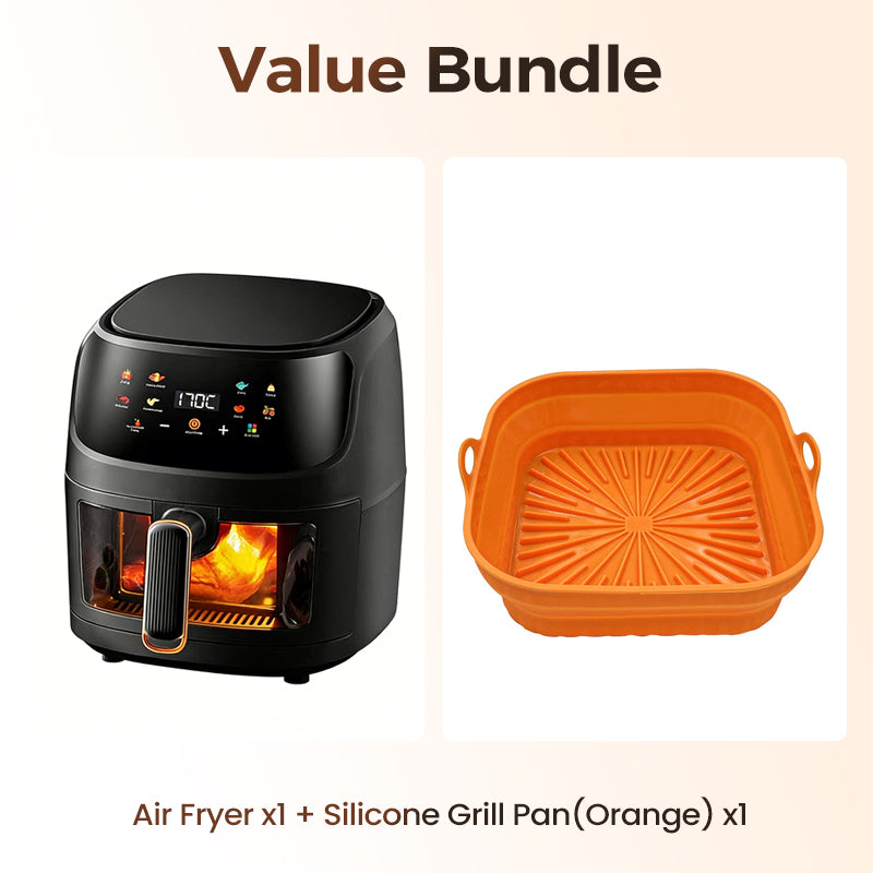 AeroChef – Premium Window Display Air Fryer