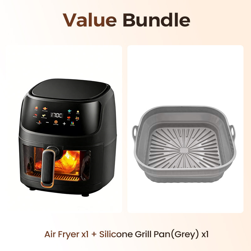 AeroChef – Premium Window Display Air Fryer