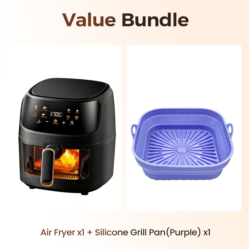 AeroChef – Premium Window Display Air Fryer