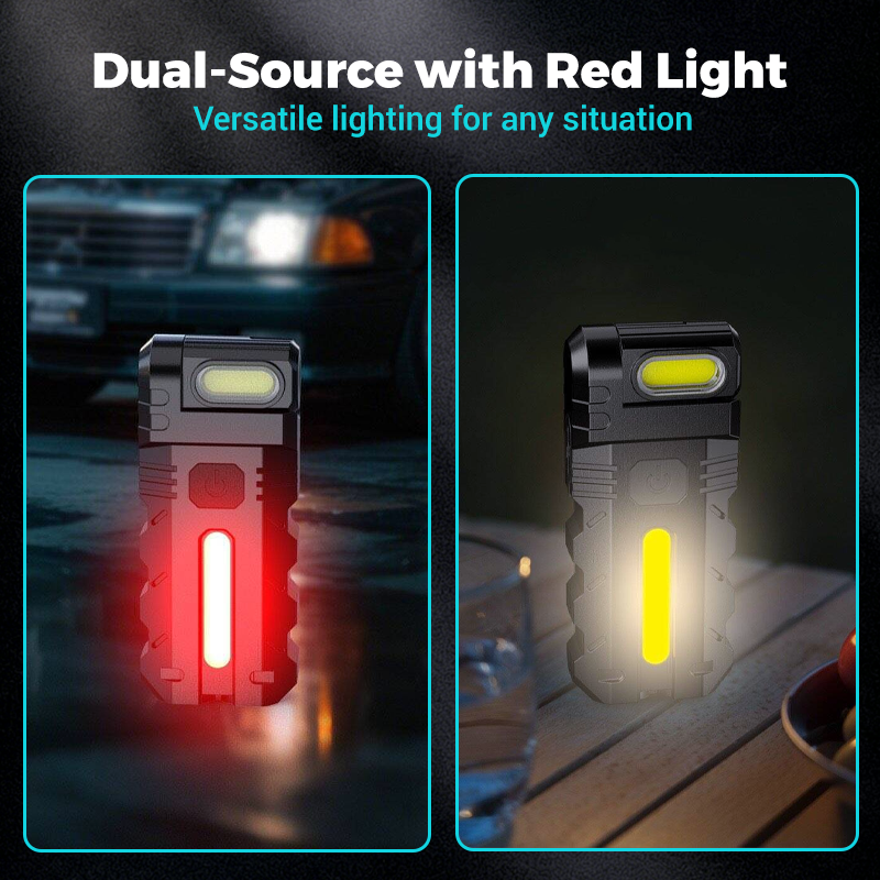 PivotBeam – LED Work Light with 180° Rotating Design