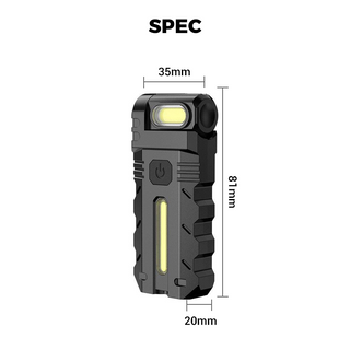 PivotBeam – LED Work Light with 180° Rotating Design