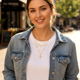 CrossWhisper – Elegant Faith Necklace