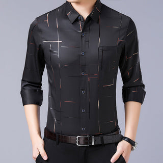 BreezeFit – Men’s Thin Iron-Free Shirt