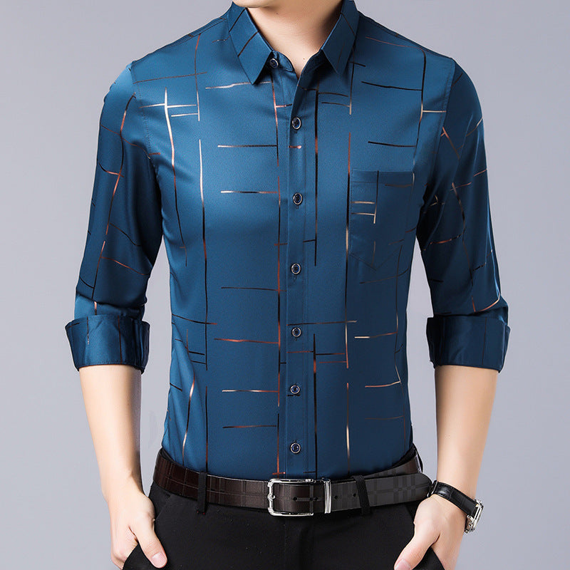 BreezeFit – Men’s Thin Iron-Free Shirt