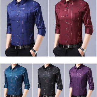 BreezeFit – Men’s Thin Iron-Free Shirt