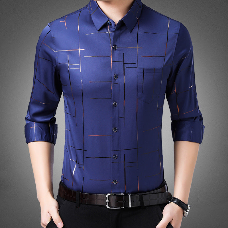 BreezeFit – Men’s Thin Iron-Free Shirt