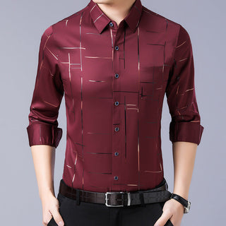 BreezeFit – Men’s Thin Iron-Free Shirt