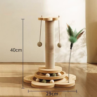 KittyQuest – Multi-Play Scratching Station