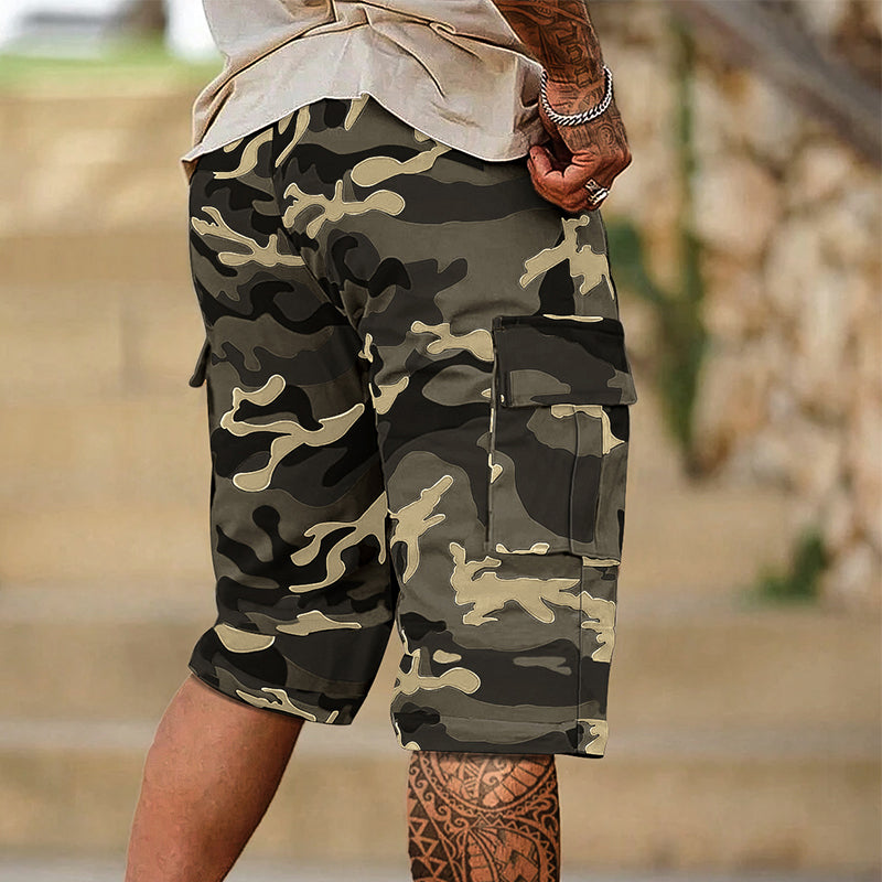 CamoFlex – Men's Camouflage Cargo Shorts