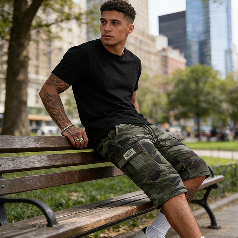CamoFlex – Men's Camouflage Cargo Shorts