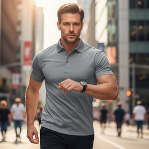 DryVanta – Men's Quick-Dry Lapel T-Shirt
