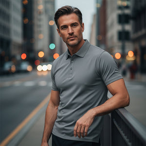 DryVanta – Men's Quick-Dry Lapel T-Shirt