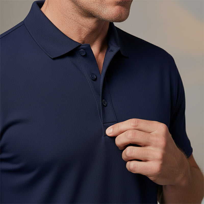 DryVanta – Men's Quick-Dry Lapel T-Shirt