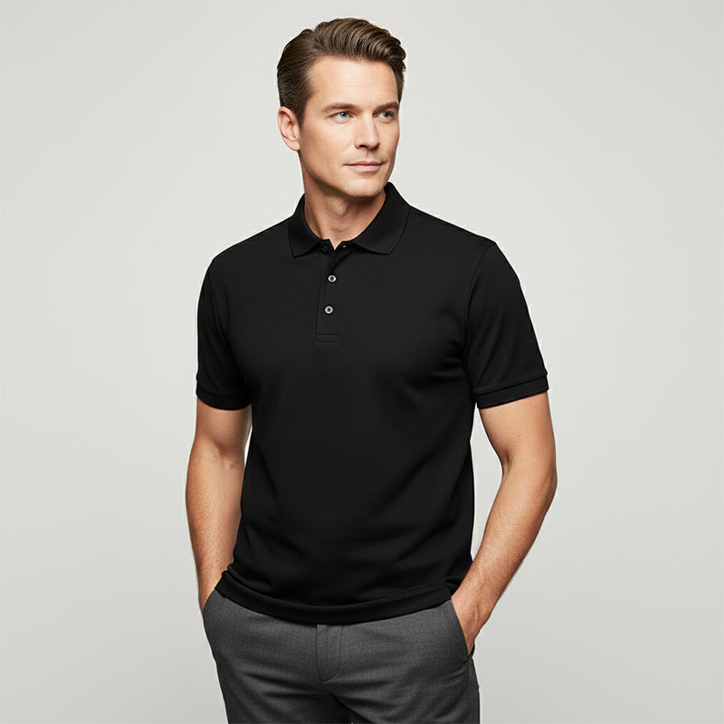 DryVanta – Men's Quick-Dry Lapel T-Shirt