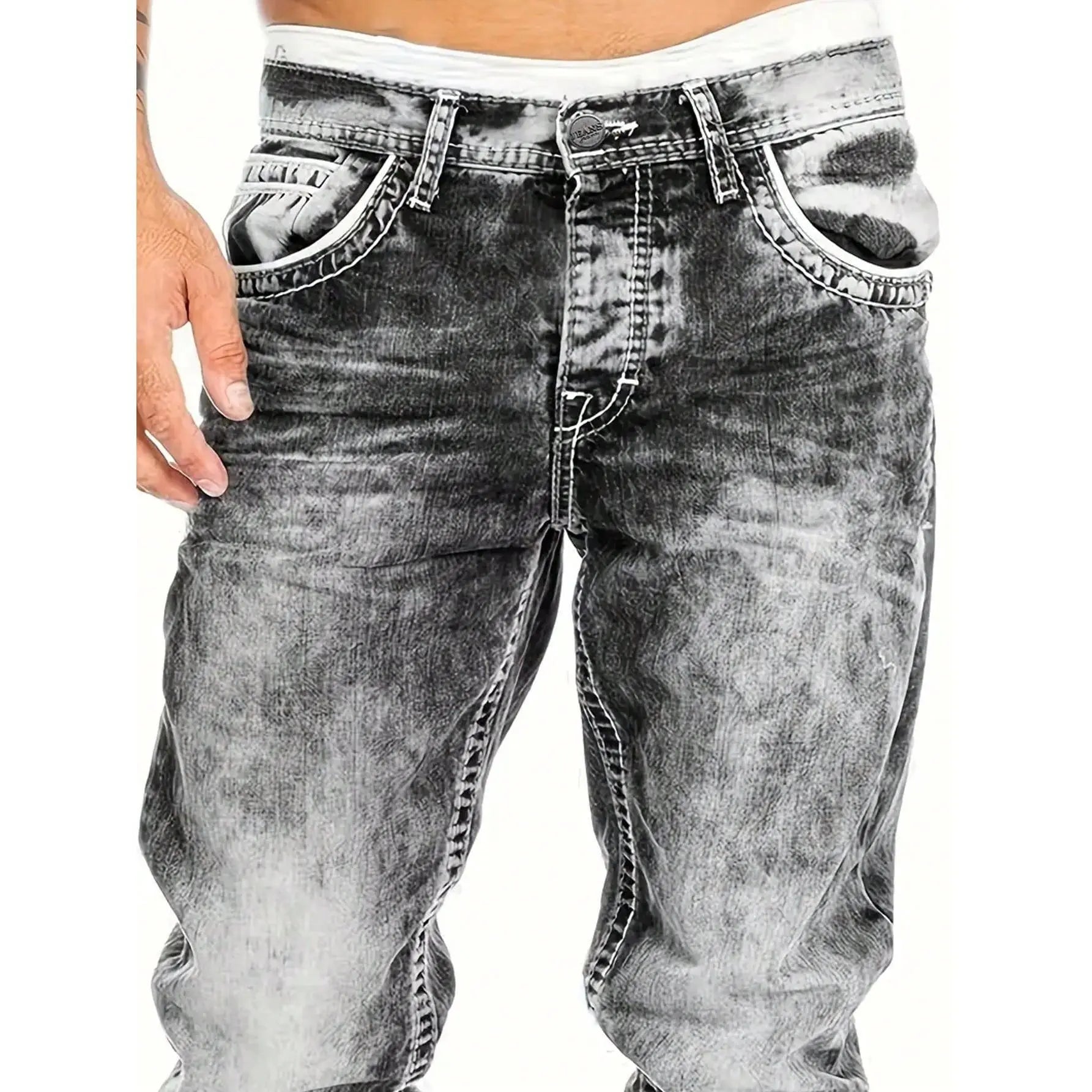 UrbanEdge – Men’s Creative Stretch Denim Jeans