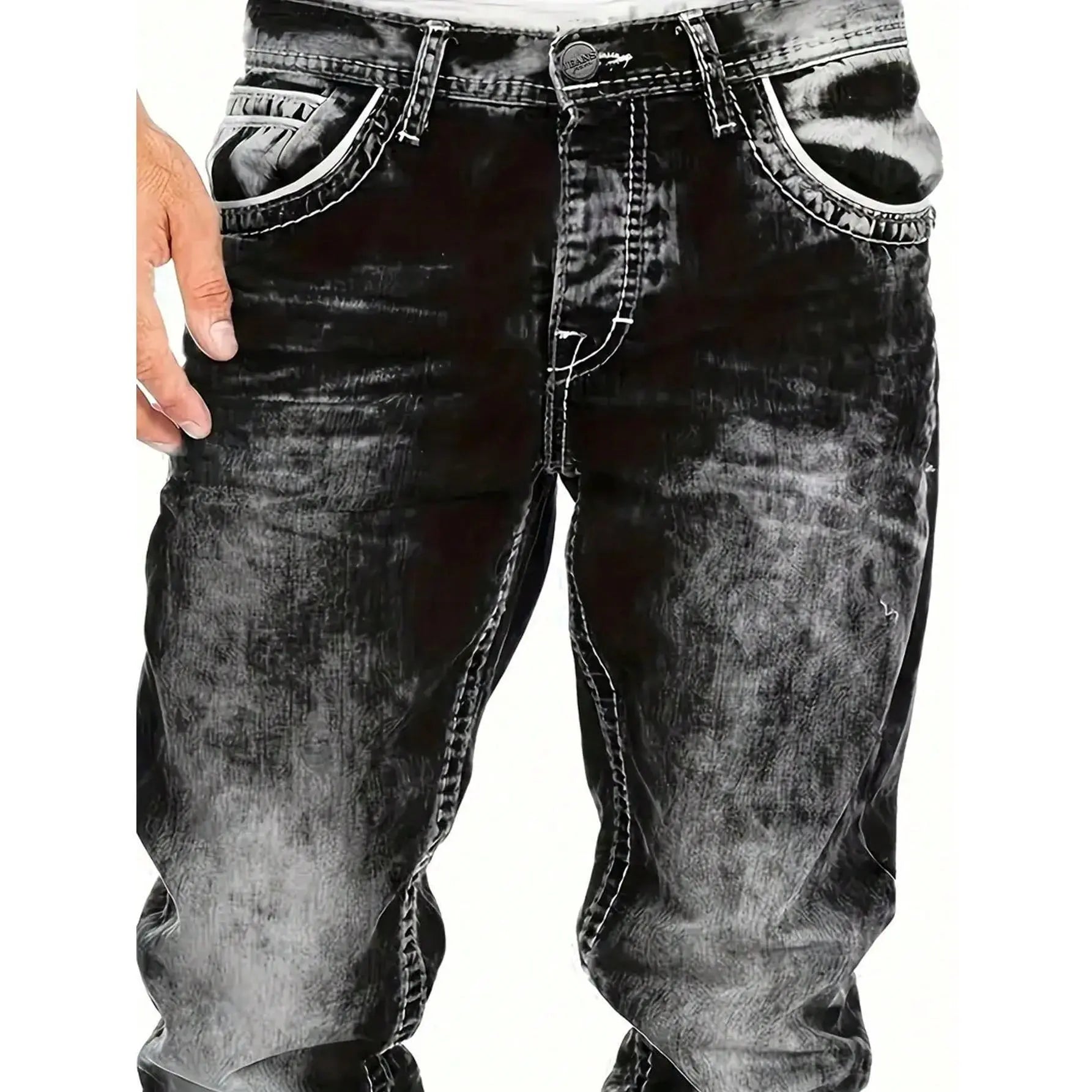 UrbanEdge – Men’s Creative Stretch Denim Jeans