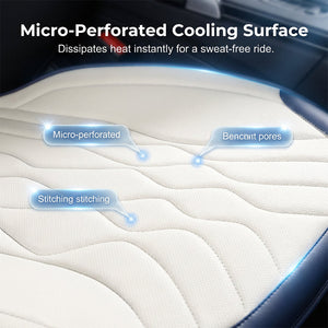 CoolDrive – Breathable Cooling Car Seat Pad