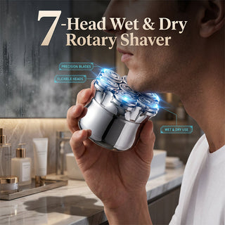HydroCut – Waterproof Electric Rotary Shaver