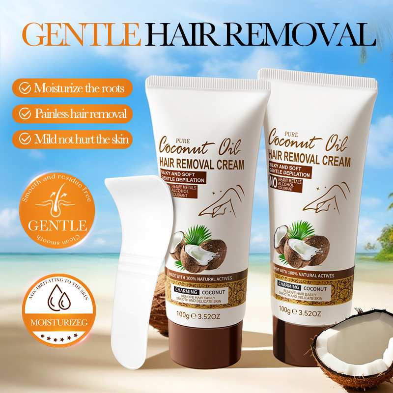 SilkCoco – Coconut Oil Hair Removal Cream