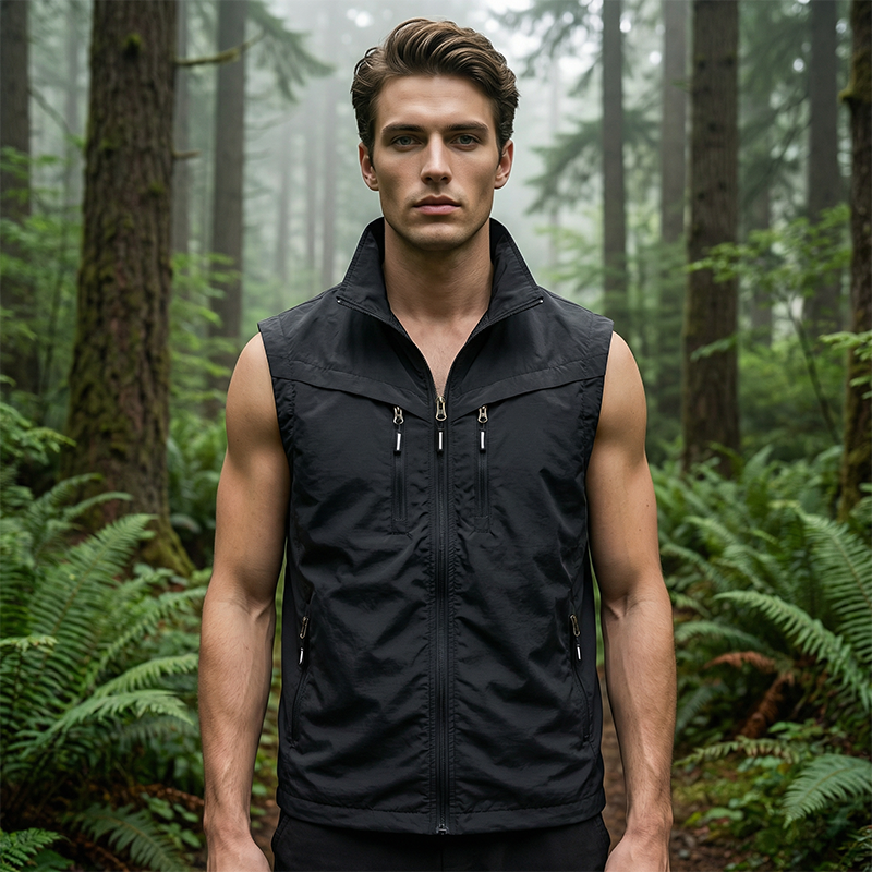TrailGuard – Men’s Outdoor Multi-Pocket Utility Vest