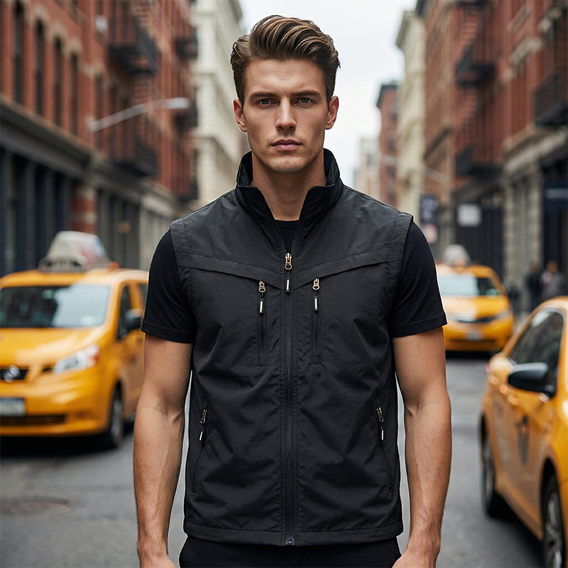 TrailGuard – Men’s Outdoor Multi-Pocket Utility Vest