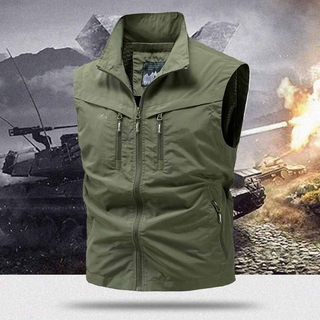 TrailGuard – Men’s Outdoor Multi-Pocket Utility Vest