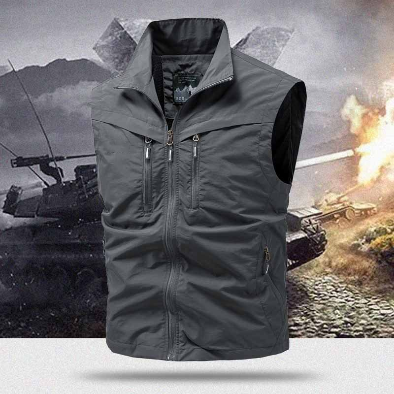 TrailGuard – Men’s Outdoor Multi-Pocket Utility Vest