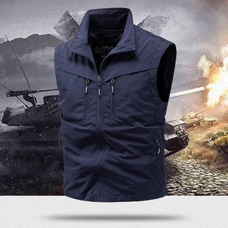 TrailGuard – Men’s Outdoor Multi-Pocket Utility Vest