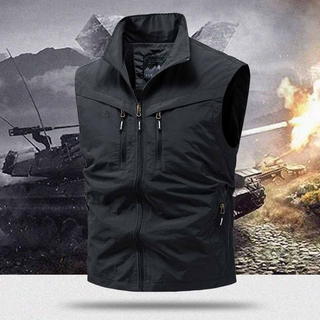 TrailGuard – Men’s Outdoor Multi-Pocket Utility Vest