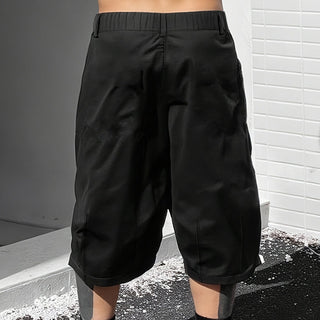ComfortFlex – Men’s Plus Size Drawstring Capri Pants
