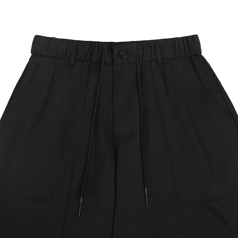 ComfortFlex – Men’s Plus Size Drawstring Capri Pants