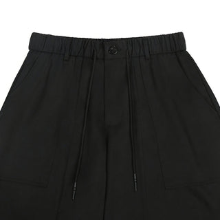 ComfortFlex – Men’s Plus Size Drawstring Capri Pants