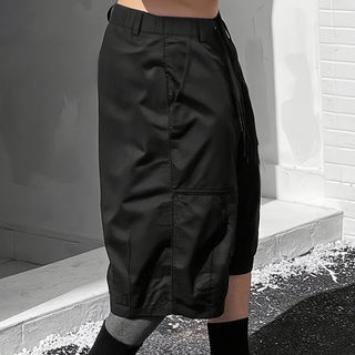 ComfortFlex – Men’s Plus Size Drawstring Capri Pants