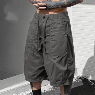 ComfortFlex – Men’s Plus Size Drawstring Capri Pants