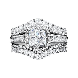 EverShine – Princess Cut Sparkling Zirconia Ring