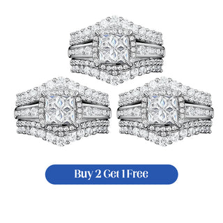 EverShine – Princess Cut Sparkling Zirconia Ring