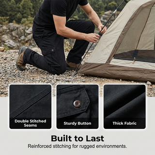 TactiFlex – Men’s Cotton Cargo Tactical Pants
