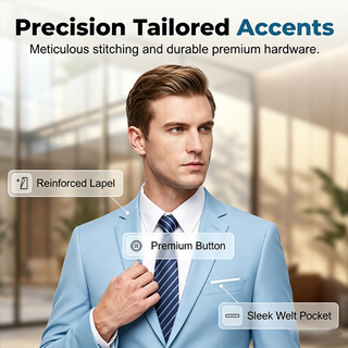 TailorEdge – Refined Two-Piece Formal Suit