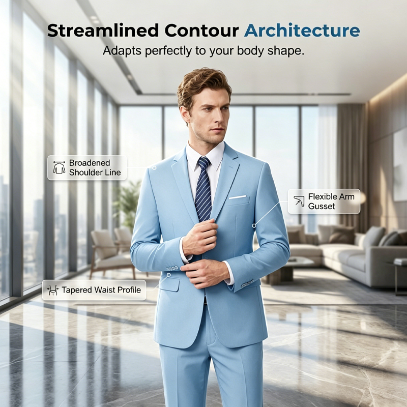 TailorEdge – Refined Two-Piece Formal Suit