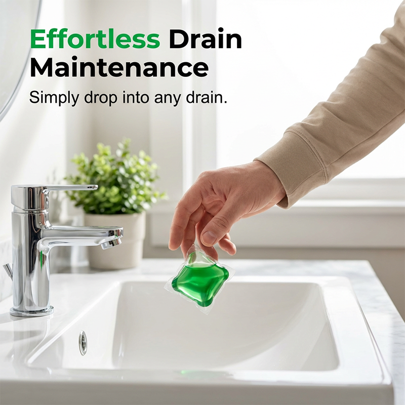 PureDrain – Dissolvable Drain Cleaning & Freshening Pods